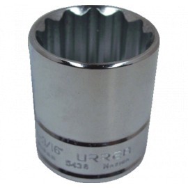 DADO CORTO 12 PTAS. E. 1/2" X 1" 5432 URREA