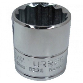 DADO CORTO E. 3/8" 12 PTAS. 1/2" 5216 URREA