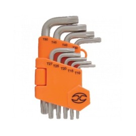 JGO. DE LLAVES TORX-9 T-10 A T-50 TRUPER